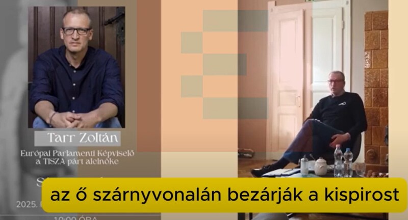 Lelepleződött a Tisza Párt újabb átverése: Tarr Zoltán, Magyar Péter helyettese beismerte, hogy vasútvonalakat akarnak bezárni - videó